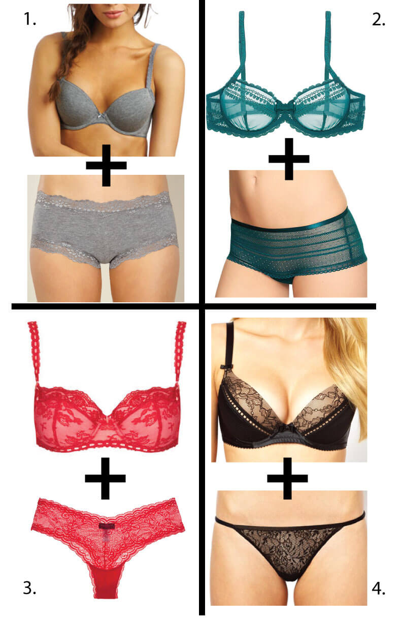 Matching Bra and Panties Guide  MeUndies — Beyond Basics by MeUndies