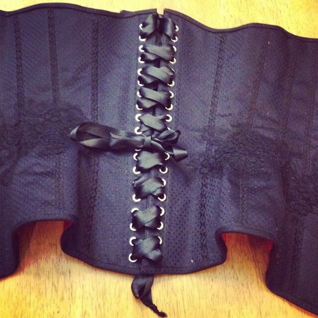 Alberta-based @RachelHaggerty doesn't let a little thing like a flooded studio get her down. Ivy Rose is back in business, building beautiful custom corsets and ensembles.