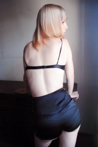 Lady Jane Lingerie set back view