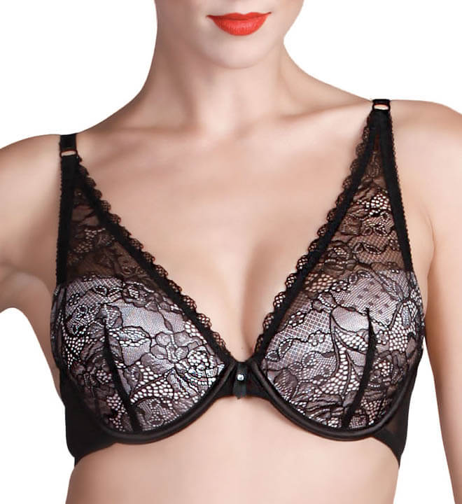 Affinitas Intimates Clarissa Plunge Bra - $38.00
