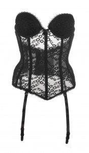 Va Bien Low Back Lacey Bustier; $59.00