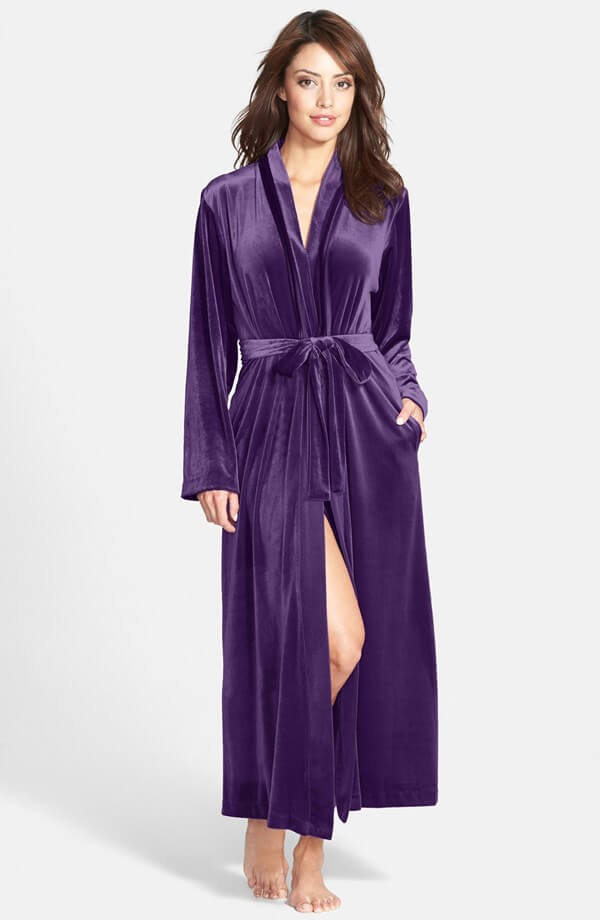 long satin dressing gowns ladies