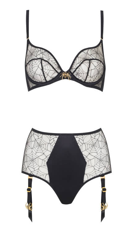 Lingerie Charlotte Olympia + Agent Provocateur "Charlotte's Web" Bra Set | The Addict Everything Know About Lingerie