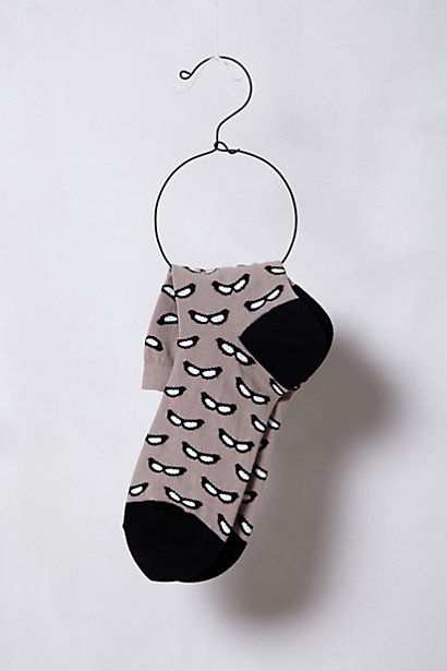 anthropologie librarian crew socks