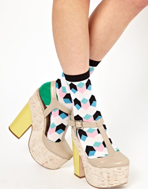 asos eley kishimoto cuboid socks