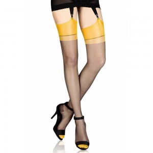 9) Cervin "Capri" Bicolore Nonstretch RHT Stockings