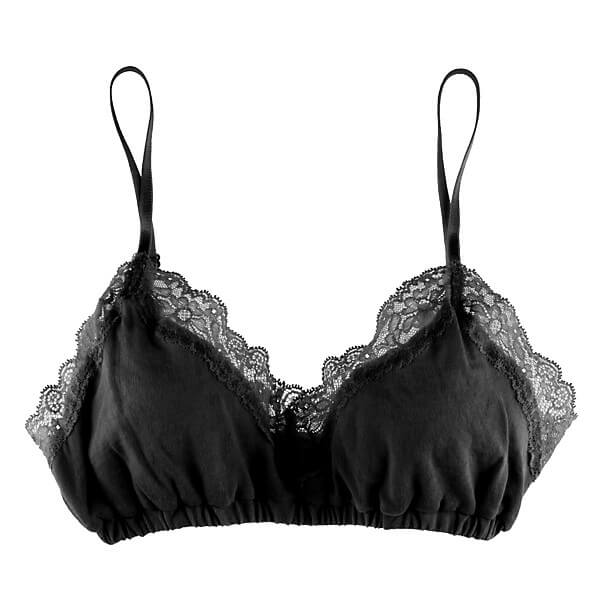 Only Hearts Organic Cotton 2 Ply Bralette - $38.00