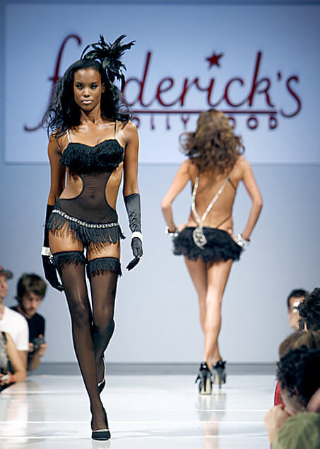 A model walks the runway during the Frederick's of Hollywood Spring 2008 ... A model walks the runway during the Frederick's of Hollywood Spring 2008 ...