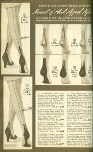 Fancy Heeled Vintage Stockings
