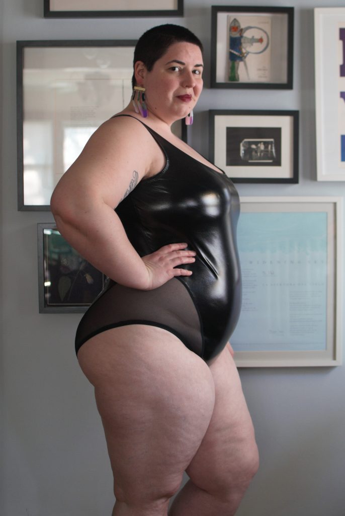 Chubby Cartwheels Vinyl Bodysuit 