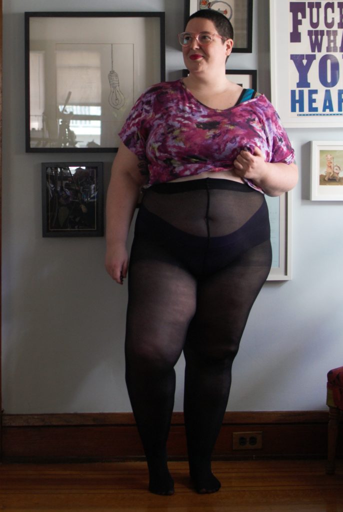 Plus Size Semi-Opaque Tights