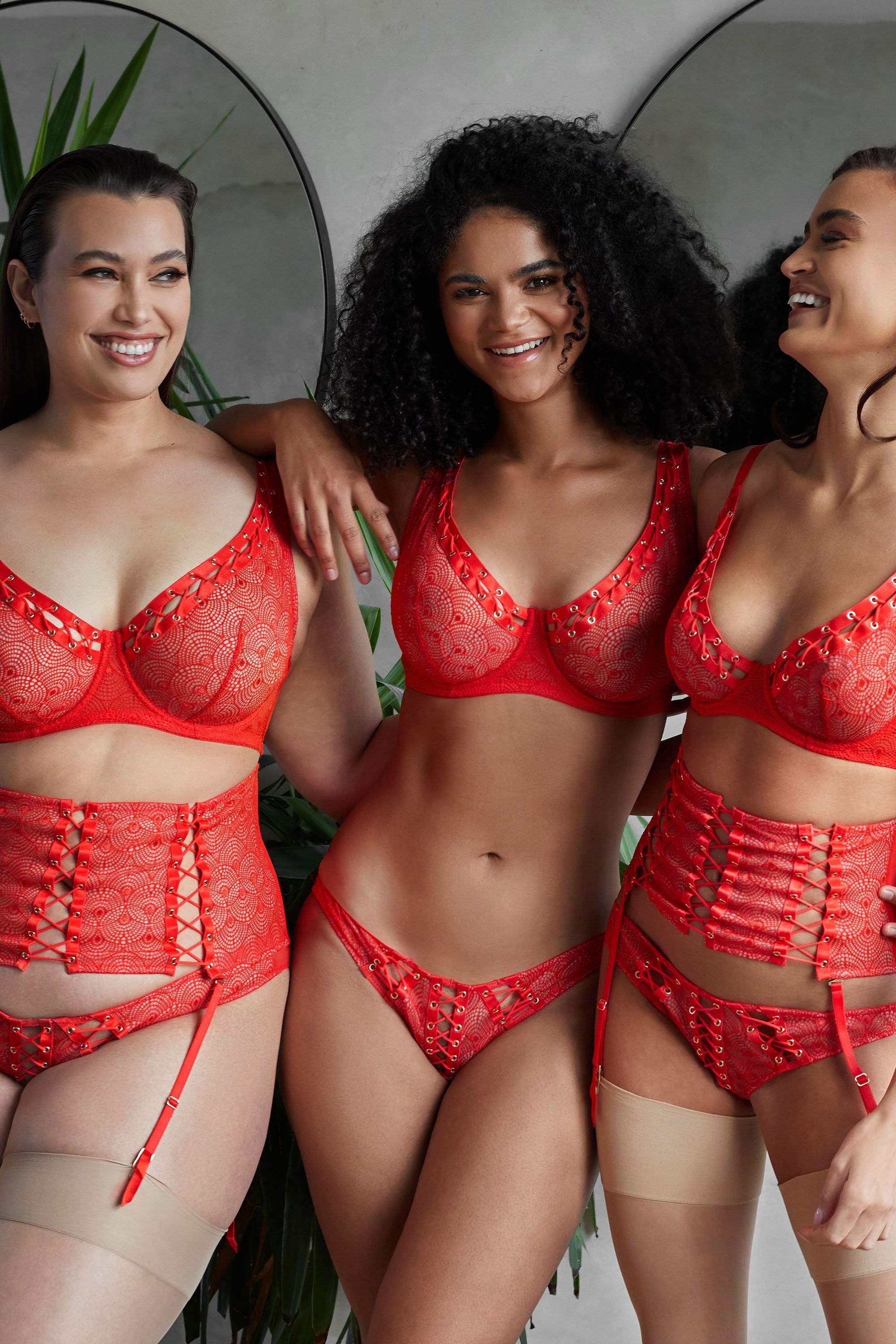 Conjunto Lingerie Plus Size florença