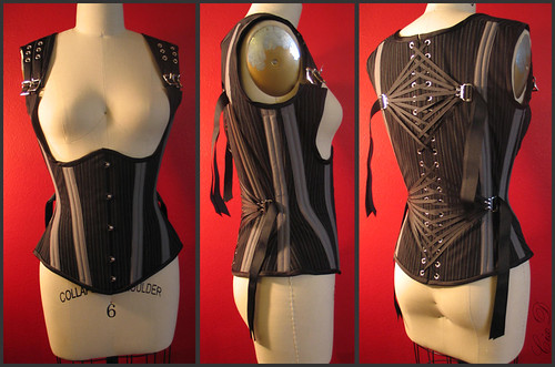 Chrissie Nicholson-Wild - Corset makers diary: Corsets - the beauty of fan  lacing