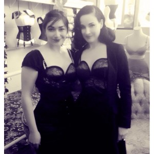 Meeting Dita Von Teese at the Dark Garden Von Follies Launch