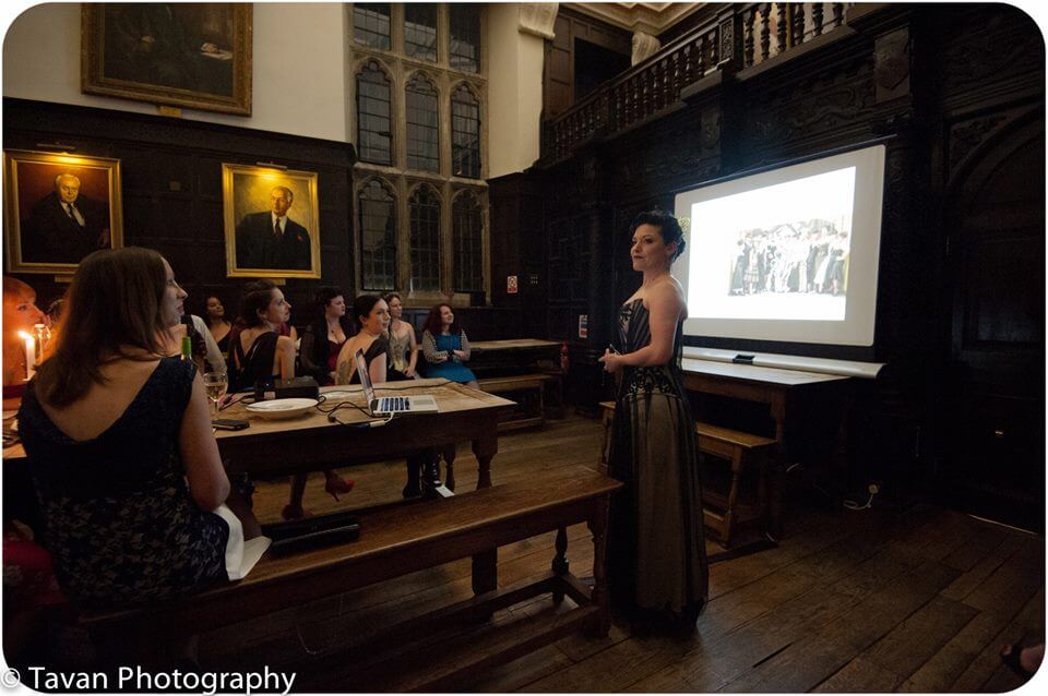 Autumn Adamme in the midst of her keynote speech. Photo © Laurie Tavan