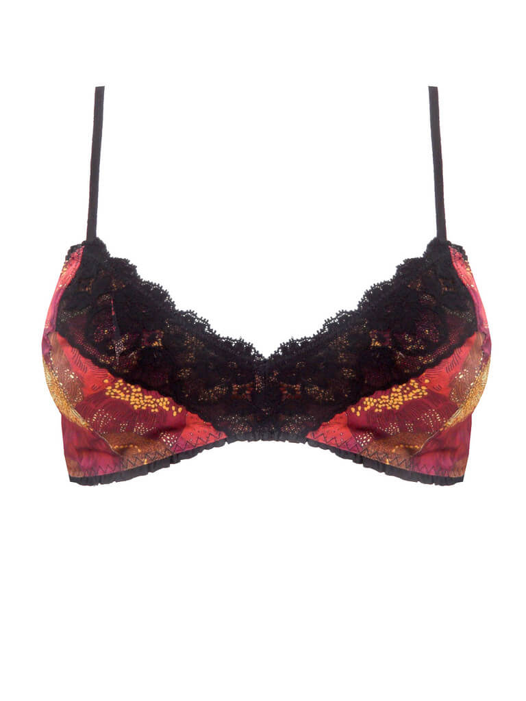 Ayten Gasson's 'Orla' bralet uses an English Leavers lace trim