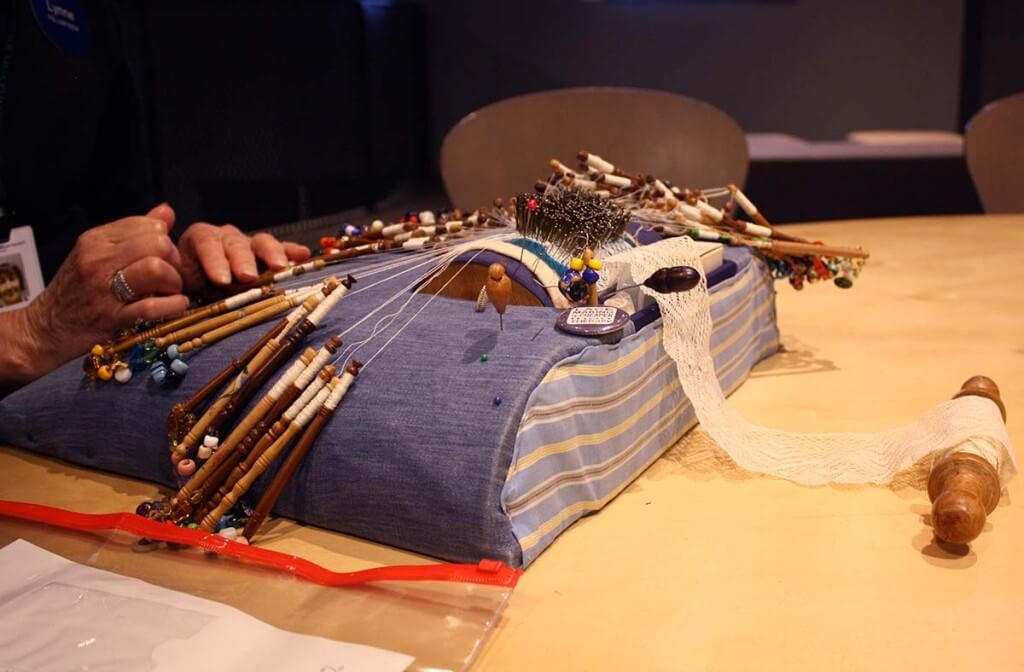 Bobbin Lace Making at Powerhouse Museum