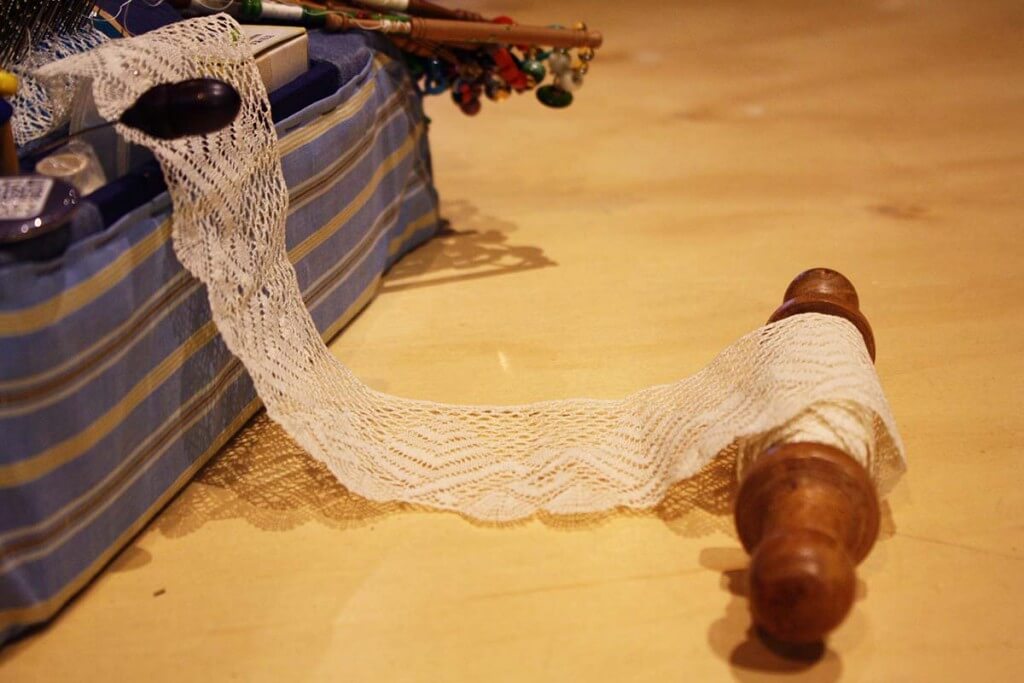 Bobbin Lace Making at Powerhouse Museum