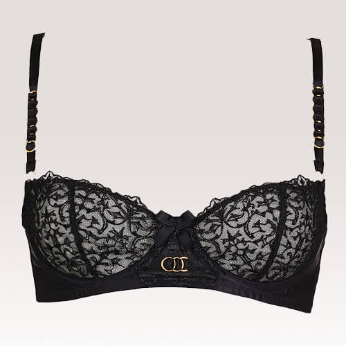 Last season Bordelle created a custom 'thorn' embroidery for their lingerie designs