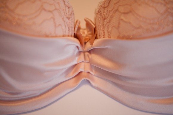 Pleating detail on the Henrietta bra by Boux Avenue. Photo by Karolina Laskowska