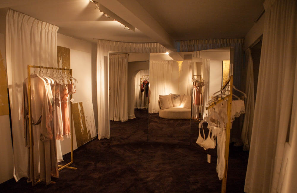 Carine Gilson fitting room