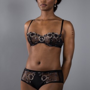 Lingerie Review: Chantelle ‘Palais Royal' Demi Bra & Hipster