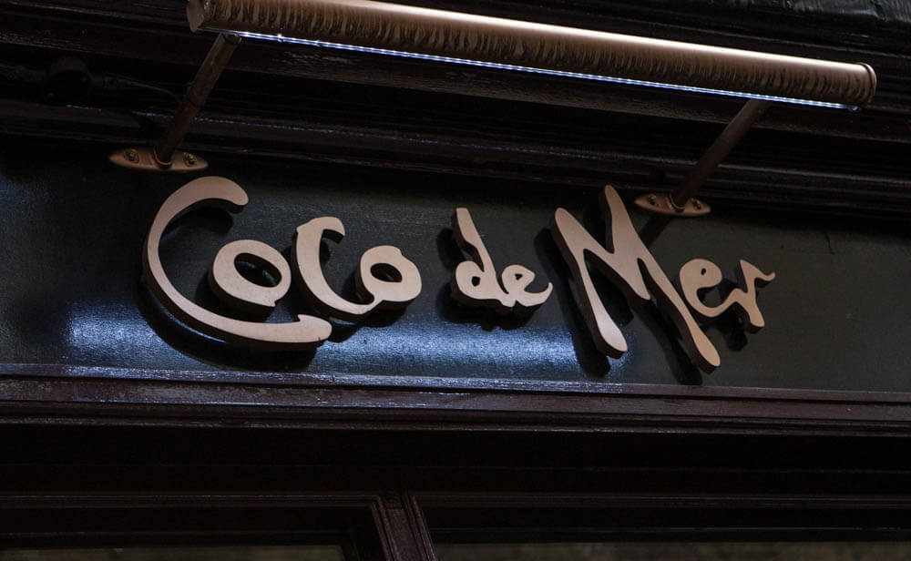 Coco De Mer Sign