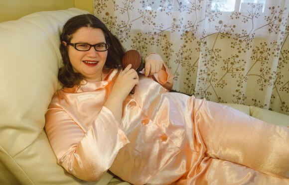 Peach Bettie Pajamas by Betty Blues Loungerie