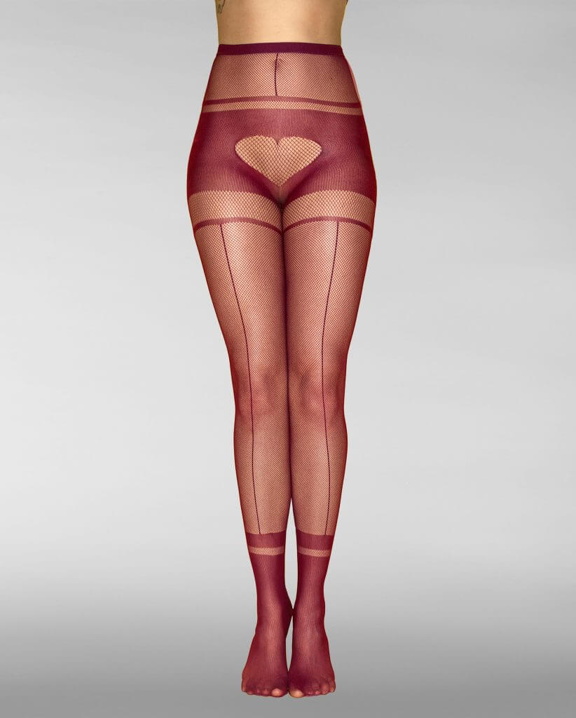 Erica M. 'I Heart U' Hosiery - Valentine's Day Lingerie