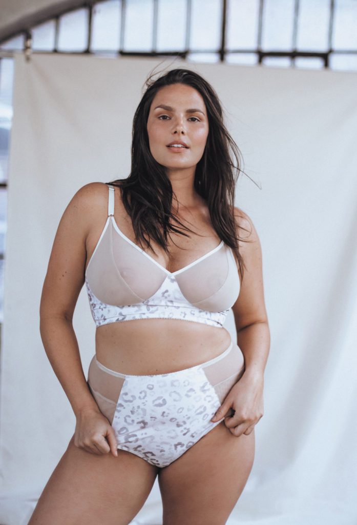 Candice Huffine x Fortnight Lingerie Collaboration