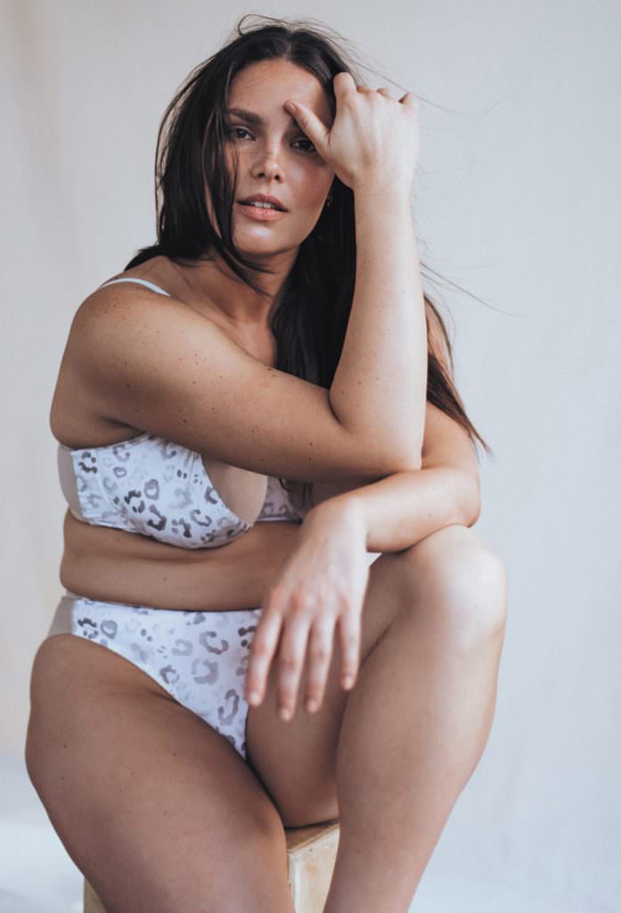 Candice Huffine x Fortnight Lingerie Collaboration