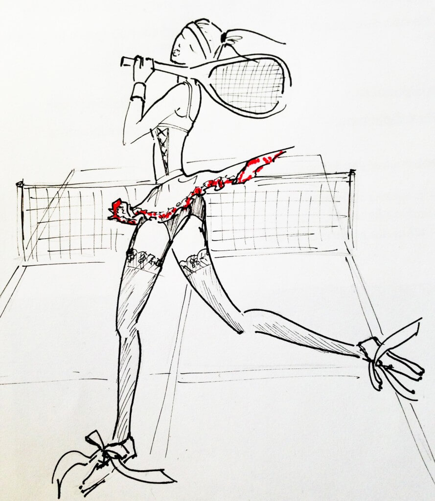 A Cheeky Look at the Best Underwear Moments in Women's Tennis, and How