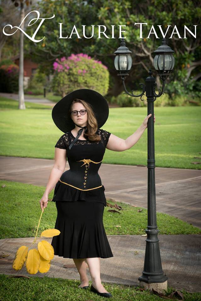 Laurie Tavan "Gold Filigree" underbust corset | Photo © Martin Ave Photo