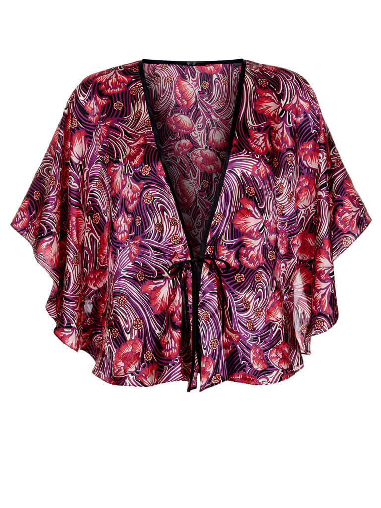 Liberty Print Bed Jacket by Ayten Gasson