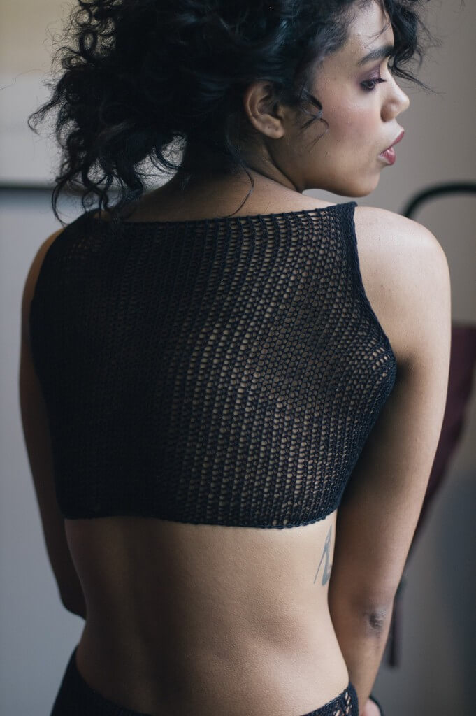 Maude Nibelungen Crop Top Back