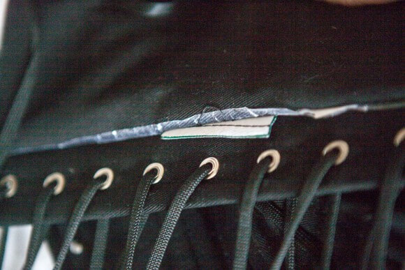 Orchard Corset CS-426 modesty panel detail