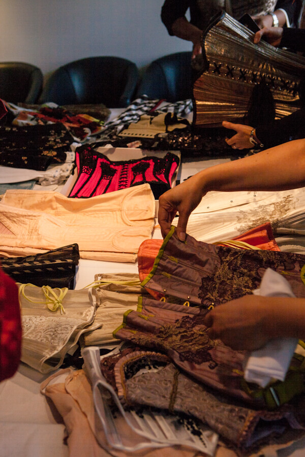 Oxford Conference of Corsetry - Corset Table