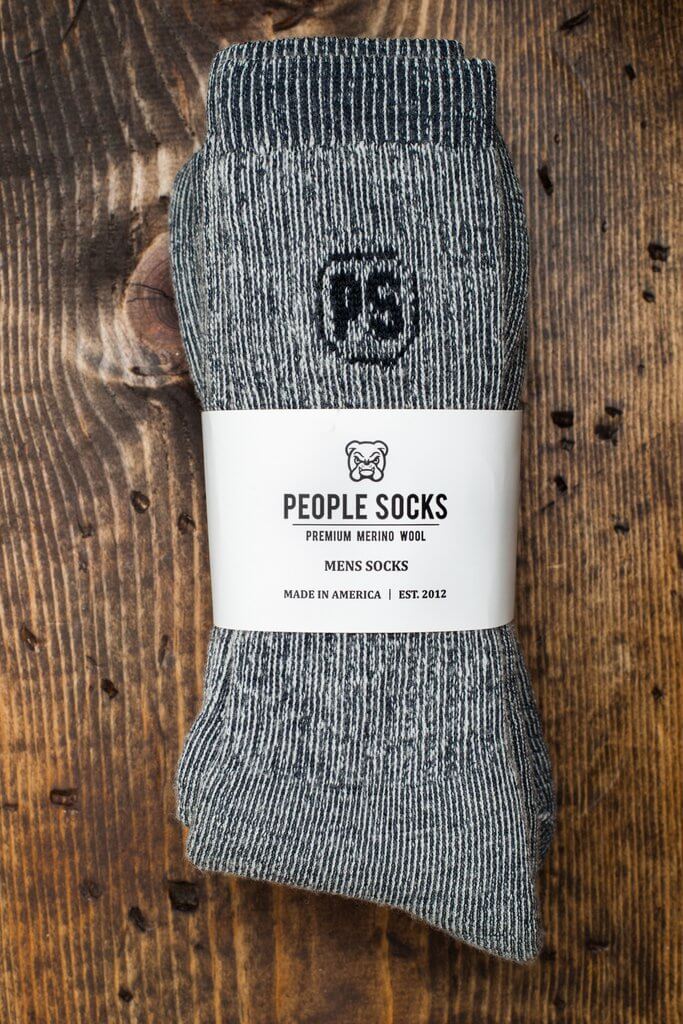 People Socks Merino Wool Crew Socks. Winter Lingerie. Cold Weather.