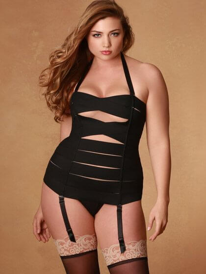 Bandage Bustier by Hips and Curves