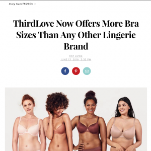 Fact Check: Does ThirdLove Offer More Bra Sizes Than Any Other Lingerie Brand?