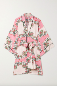 Lingerie Wishlist: Rodarte Floral Silk Crepe de Chine Robe and Dress