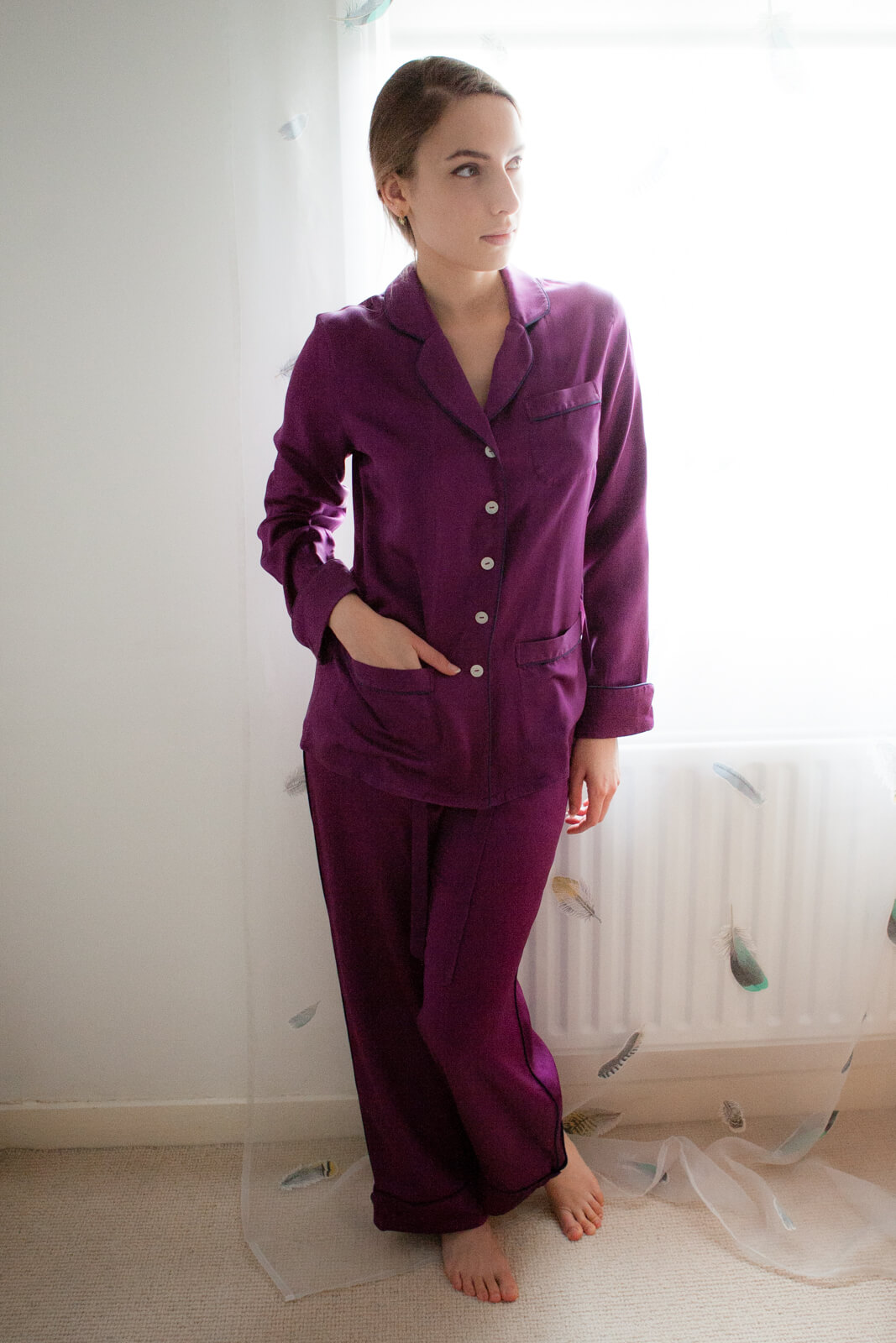 Luxury Silk Loungewear Review: Olivia Von Halle 'Coco' Pajamas