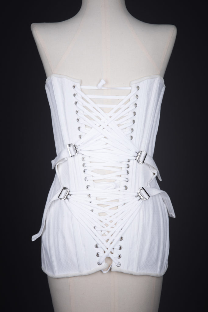 A fan-laced corset for Claire – Circa Vintage Clothing