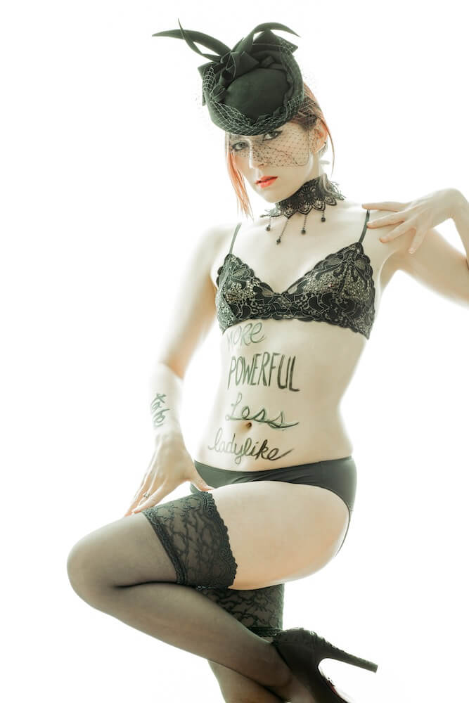 Josie by Natori bralette | Model: Victoria Dagger | Photo © Joel Aron