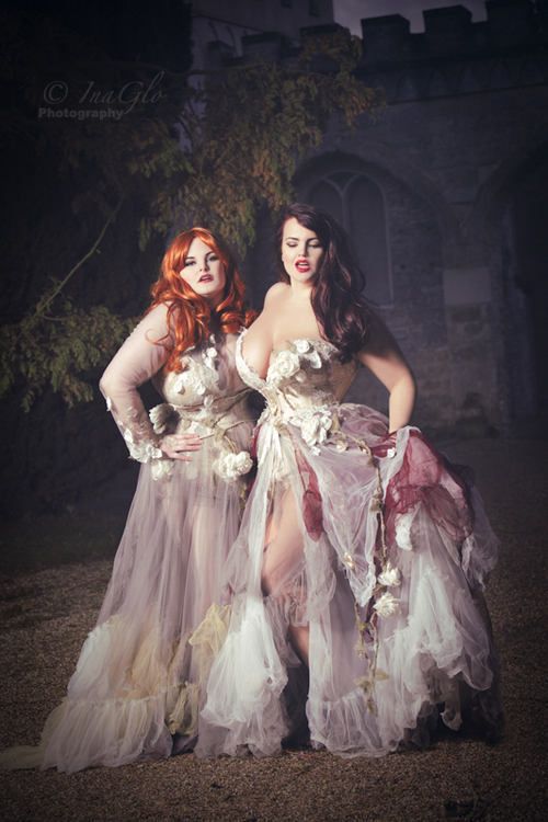 Rosie Red "Wild Roses" Collection | Models: Evie Wolfe & Georgina Horne | © InaGlo Photography