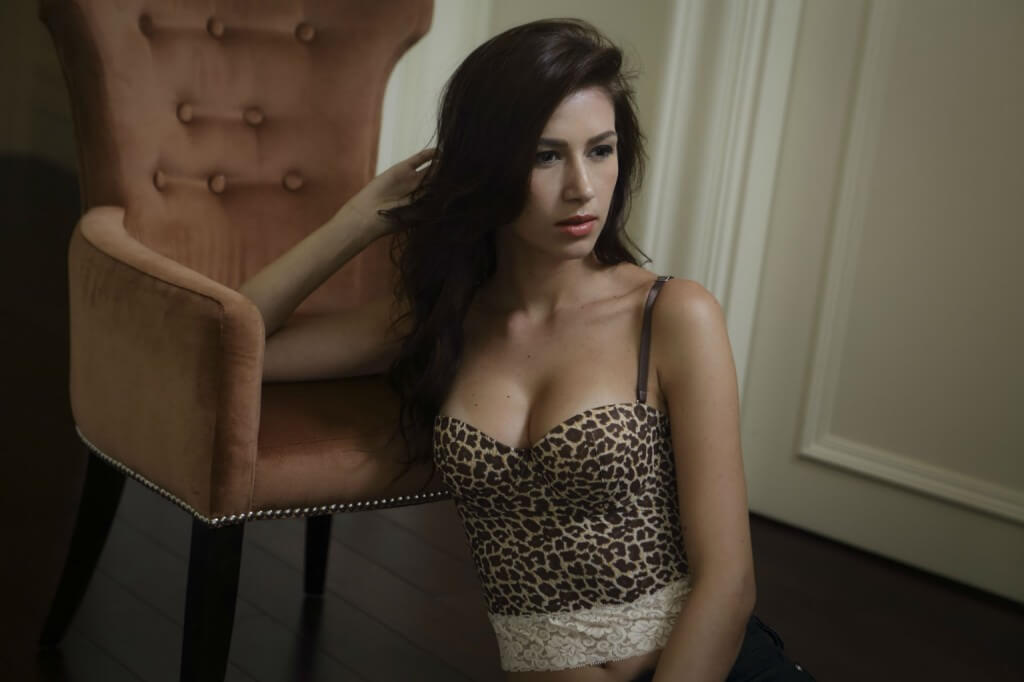 Yasmin Joseph leopard cami