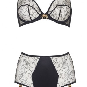 Lingerie Wishlist: Charlotte Olympia + Agent Provocateur “Charlotte's Web” Bra Set