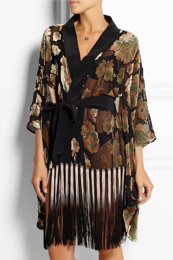 Agent Provocateur Mistie Fringed Robe - $2,590.00