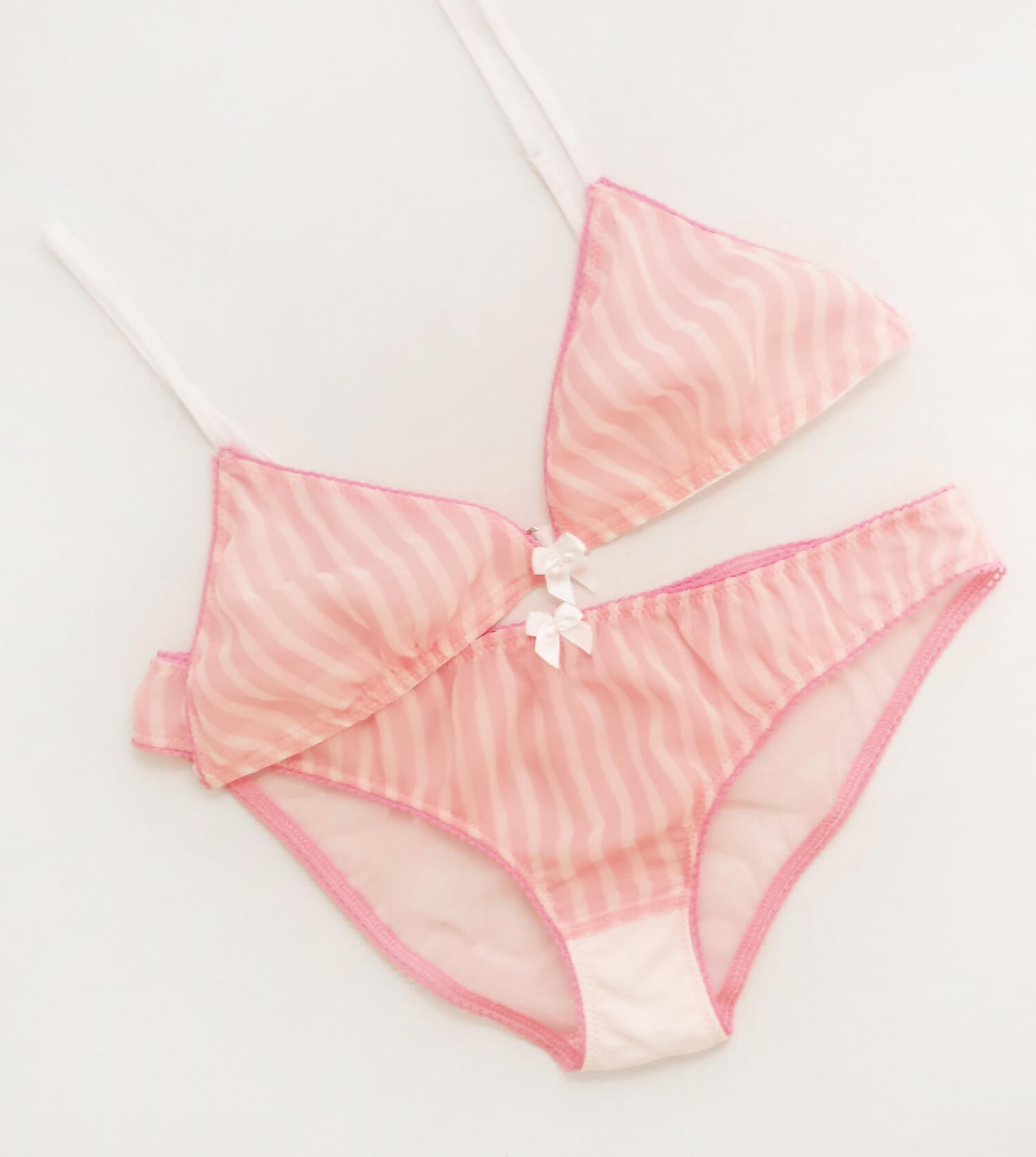 Lingerie of the Week: Fairytales by Angela Friedman Lily Silk Bralette &  Knickers