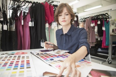 Angela Friedman in her NYC studio. Photo by Kristen Blush